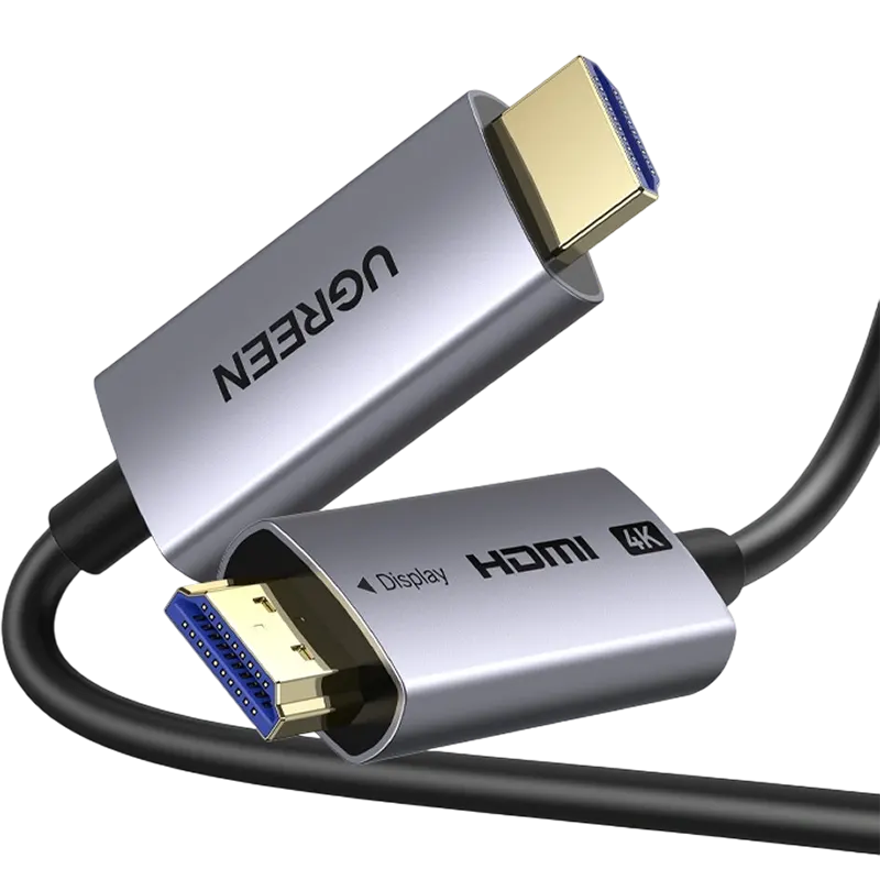 UGREEN HD178 HDMI 4K Fiber Optic Cable Male to Male Aluminum Shell- 40M Mascom International.webp